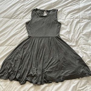 Sleeveless Keyhole Skater Dress